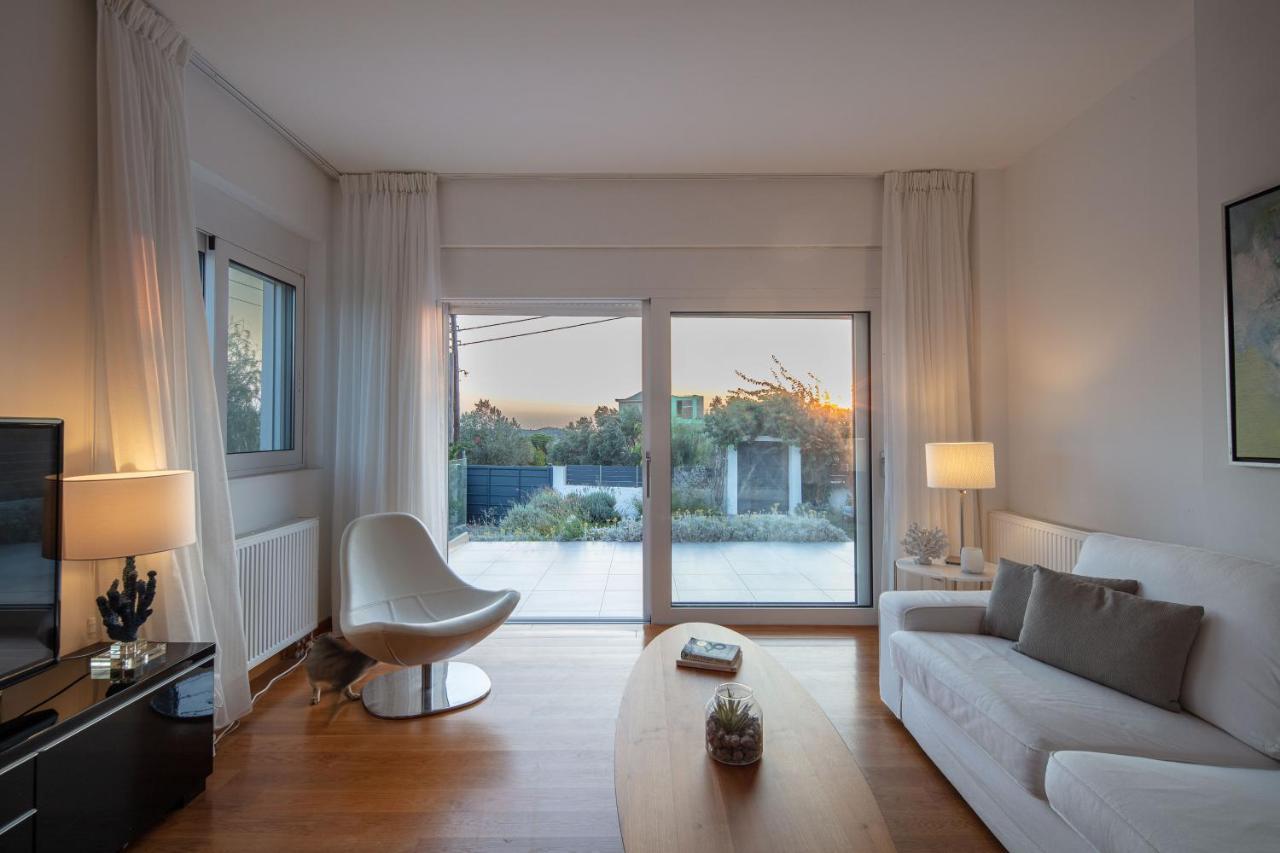 Athens Riviera Grand Panoramic Villa Lagonissi Лагонисси Экстерьер фото